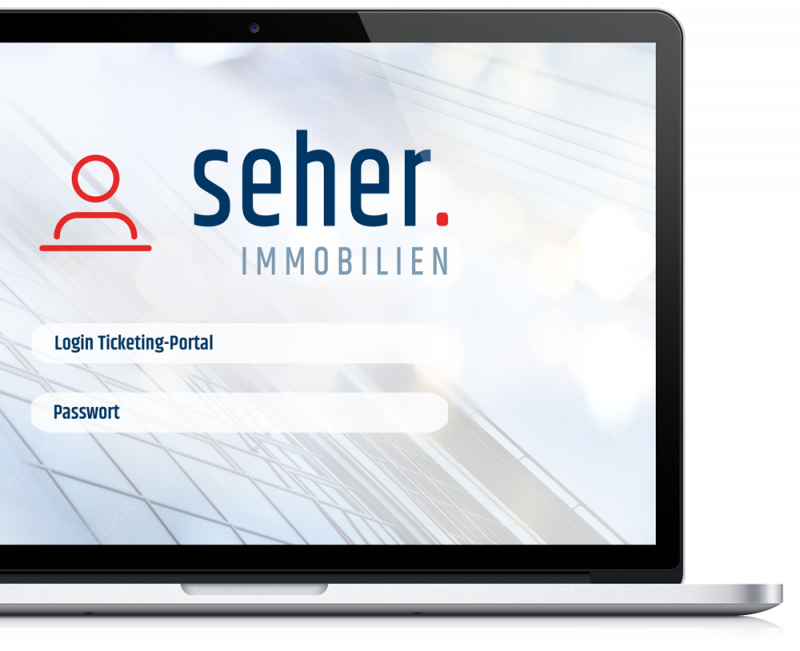 Seher Startbildschirm Kundenportal